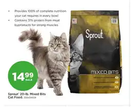 Fleet Farm Sprout 20-lb. Mixed Bits Cat Food offer