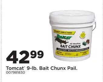 Fleet Farm Tomcat 9-lb. Bait Chunx Pail offer
