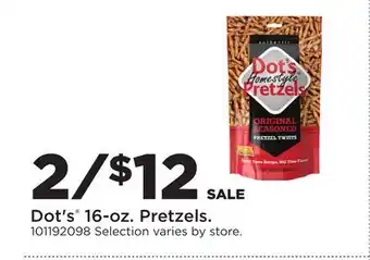 Fleet Farm Dot's 16-oz. Pretzels offer