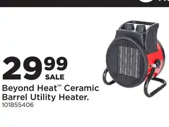 Fleet Farm Beyond Heat Ceramic Barrel Utility Heater offer