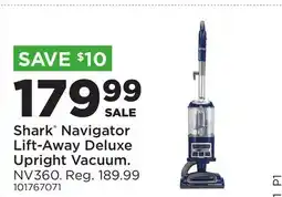 Fleet Farm Shark Navigator Lift-Away Deluxe Upright Vacuum offer