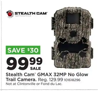 Fleet Farm Stealth Cam GMAX 32MP No Glow Trail Camera offer