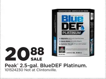 Fleet Farm Peak 2.5-gal. BlueDEF Platinum offer