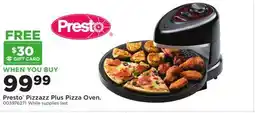 Fleet Farm Presto Pizzazz Plus Pizza Oven offer