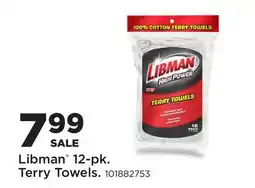 Fleet Farm Libman 12-pk. Terry Towels offer