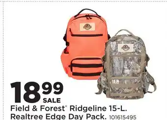 Fleet Farm Field & Forest Ridgeline 15-L. Realtree Edge Day Pack offer