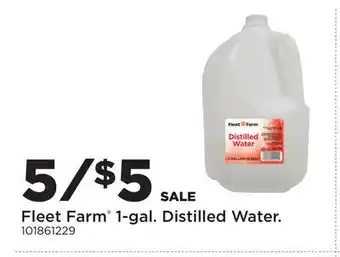 Fleet Farm Fleet Farm 1-gal. Distilled Water offer