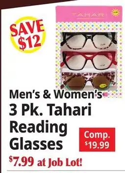 Ocean State Job Lot 3 Pk. Tahari Reading Glasses offer