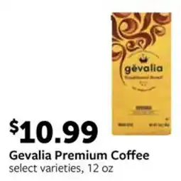 Fareway Gevalia Premium Coffee offer
