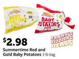 Fareway Summertime Red and Gold Baby Potatoes offer