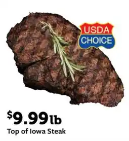 Fareway Top of Iowa Steak offer