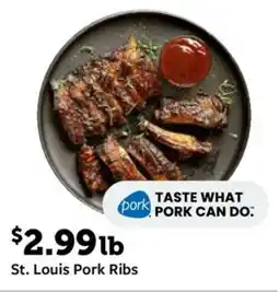 Fareway St. Louis Pork Ribs offer