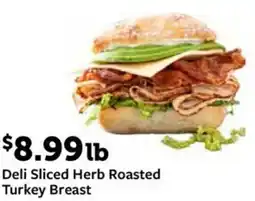 Fareway Deli Sliced Herb Roasted Turkey Breast offer
