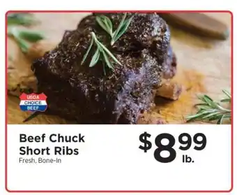 ShopRite Beef Chuck Short Ribs offer