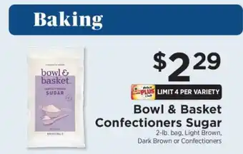 Bowl & Basket Confectioners Sugar