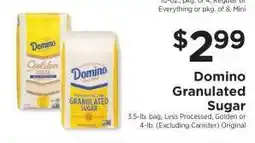 ShopRite Domino Granulated Sugar offer