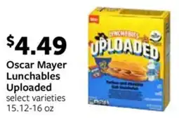 Fareway Oscar Mayer Lunchables Uploaded offer