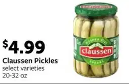 Fareway Claussen Pickles offer