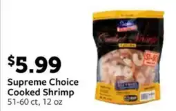 Fareway Supreme Choice Cooked Shrimp offer