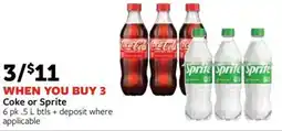 Fareway Coke or Sprite offer