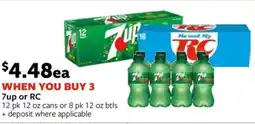 Fareway 7up or RC offer