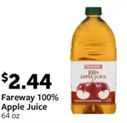 Fareway Fareway 100% Apple Juice offer