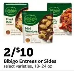 Fareway Bibigo Entrees or Sides offer