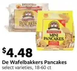 Fareway De Wafelbakkers Pancakes offer