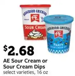 Fareway AE Sour Cream or Sour Cream Dips offer