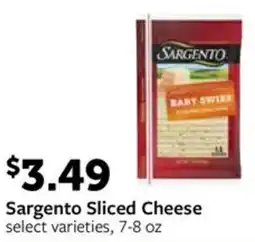 Fareway Sargento Sliced Cheese offer