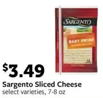 Fareway Sargento Sliced Cheese offer