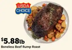 Fareway Boneless Beef Rump Roast offer