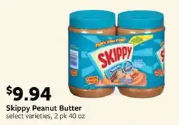 Fareway Skippy Peanut Butter offer
