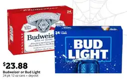 Fareway Budweiser or Bud Light offer
