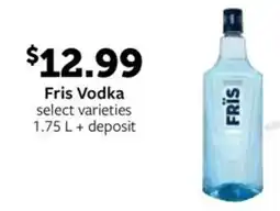 Fareway Fris Vodka offer