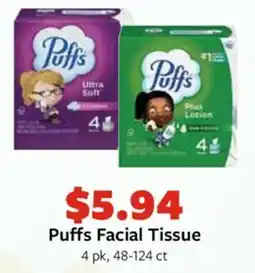 Fareway Puffs Facial Tissue offer