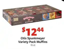 Fareway Otis Spunkmeyer Variety Pack Muffins offer