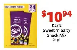 Fareway Kar's Sweet 'n Salty Snack Mix offer