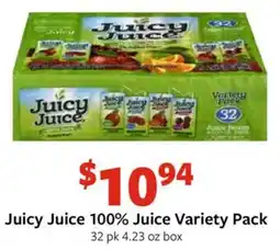 Fareway Juicy Juice 100% Juice Variety Pack offer