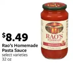 Fareway Rao's Homemade Pasta Sauce offer