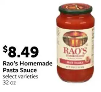Fareway Rao's Homemade Pasta Sauce offer