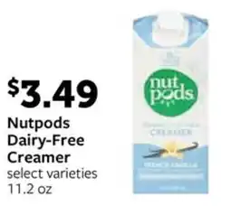 Fareway Nutpods Dairy-Free Creamer offer