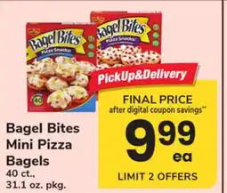 ACME Bagel Bites Mini Pizza Bagels offer