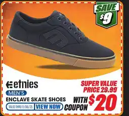 Big 5 Etnies Enclave Men's Skate Shoes offer