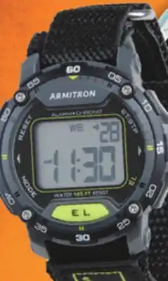 Big 5 Armitron Digital Chronograph Nylon Strap Sport Watch offer