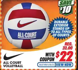 Big 5 Nike All Court Volleyball offer