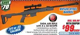 Big 5 Hatsan Zada Air Rifle with 4x32 Scope offer