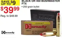 Dunham's Sports BLACK OR 450 BUSHMASTER FTX offer