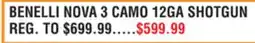 Dunham's Sports BENELLI NOVA 3 CAMO 12GA SHOTGUN offer