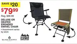 Dunham's Sports DELUXE OR HEATED ENGAGED SWIVEL CHAIR offer